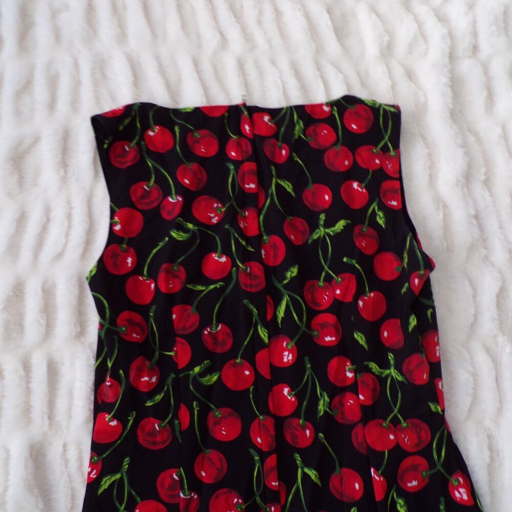 NWOT Dolce & Gabbana STUNNING cherry fruit print midi dress 46/L HOST PICK - Picture 12 of 13